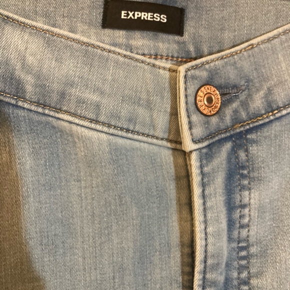 NWOT- Express Light Blue Women's Jeans - Picture 6 of 7
